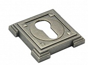 Картинка Накладка под евроцилиндр ADDEN BAU SC VQ001 AGED SILVER состаренное серебро
